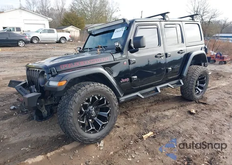 2021 Jeep Wrangler Unlimited Rubicon 4X4 from USA, damaged, VIN 1C4HJXFN4MW667944